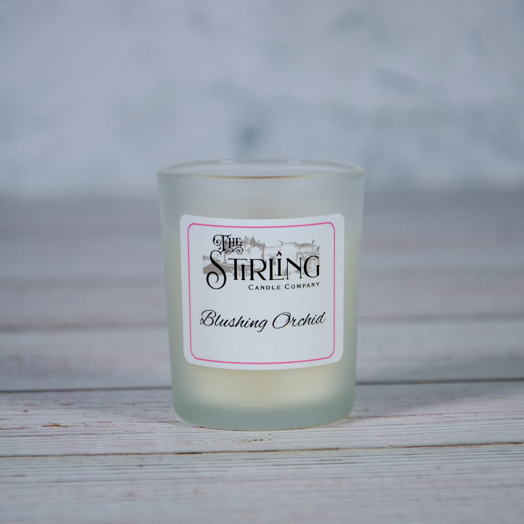 Blushing Orchid - Small Candle