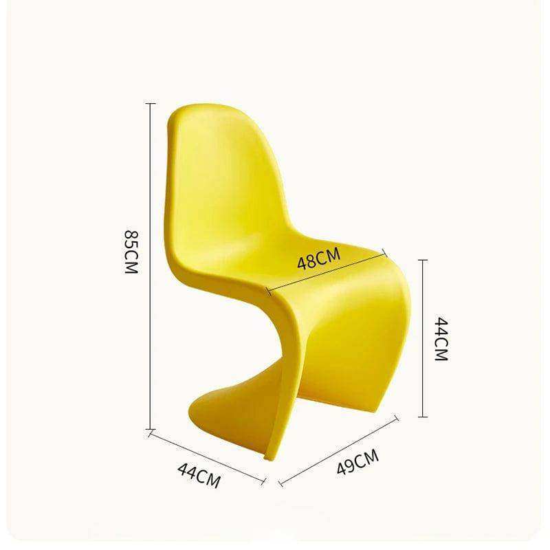 The Wavy Chair Modern S Curve Design