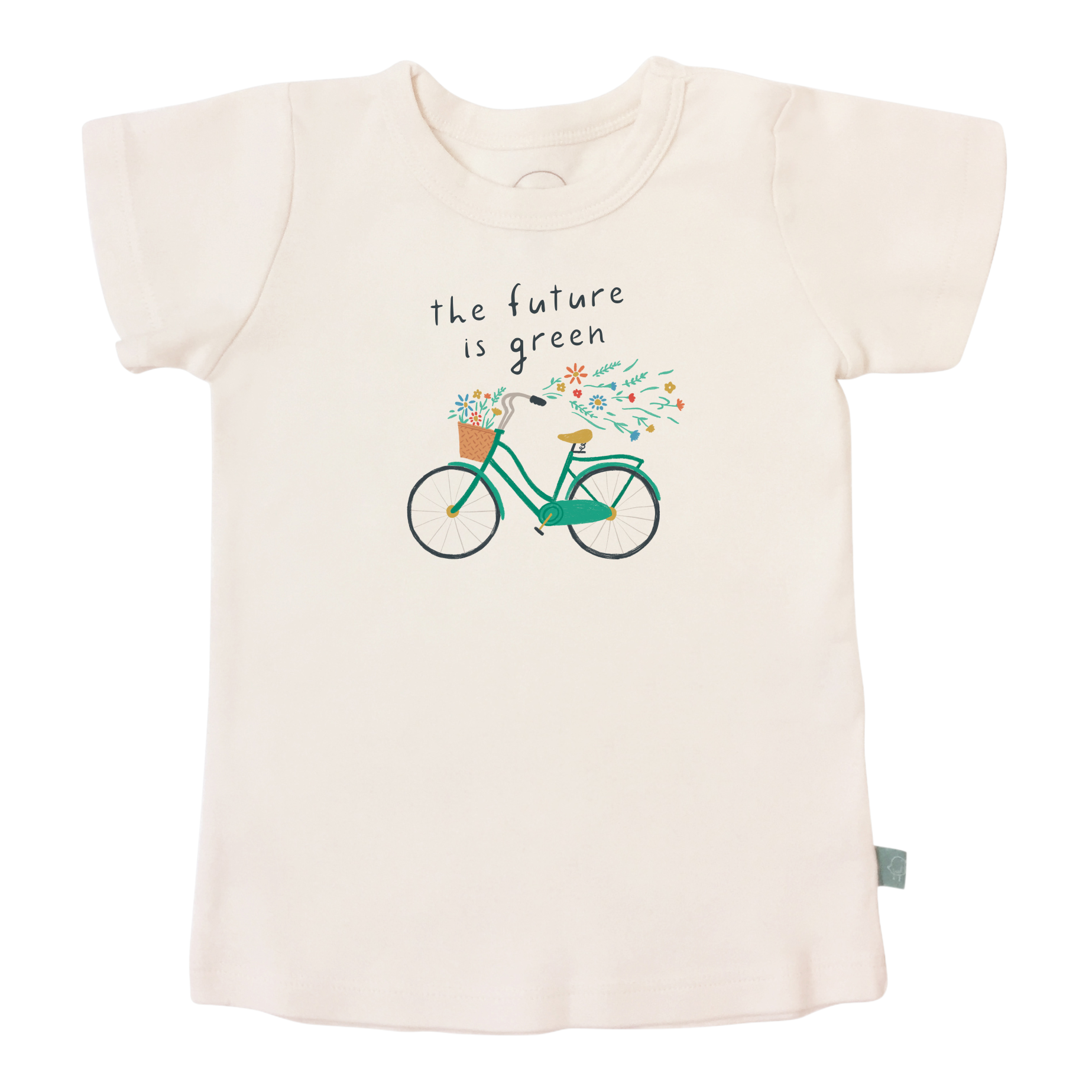 The Future is Green Organic Cotton Tee for Toddlers