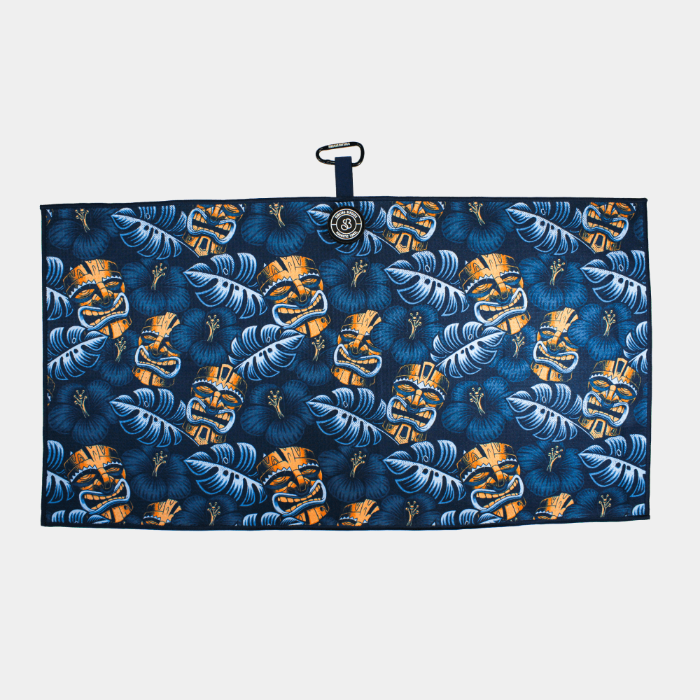 Gold Magnetic Golf Towel