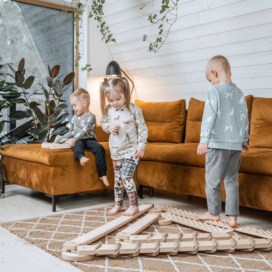 TipiToo Balance Beam Set - Enhance Coordination & Fun for All Ages by Ette Tete at www.brixbailey.com