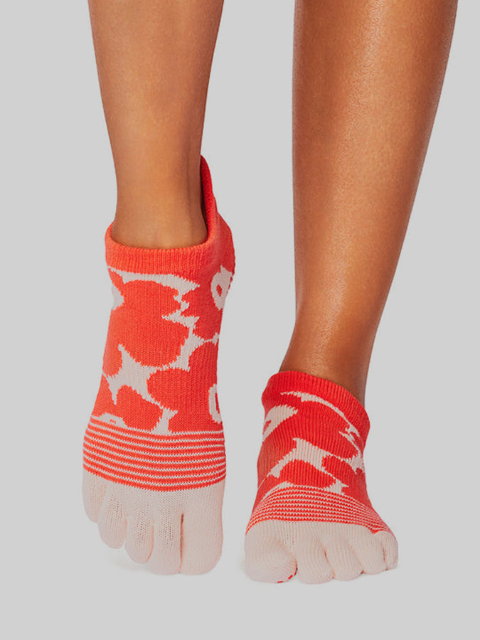 Low Rise Full Toe Yoga Grip Socks for Women