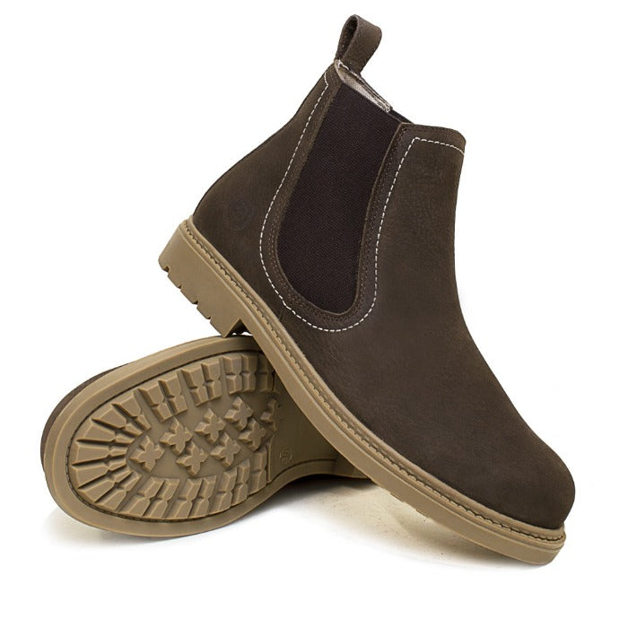 Toddy Short Boot in Brown