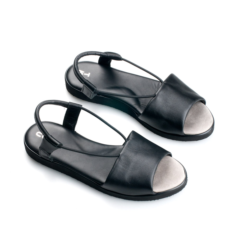 TOKU Berlin Sandals - Handmade in Estonia with Durable Leather and Lightweight EVA Rubber by Omaking at www.brixbailey.com