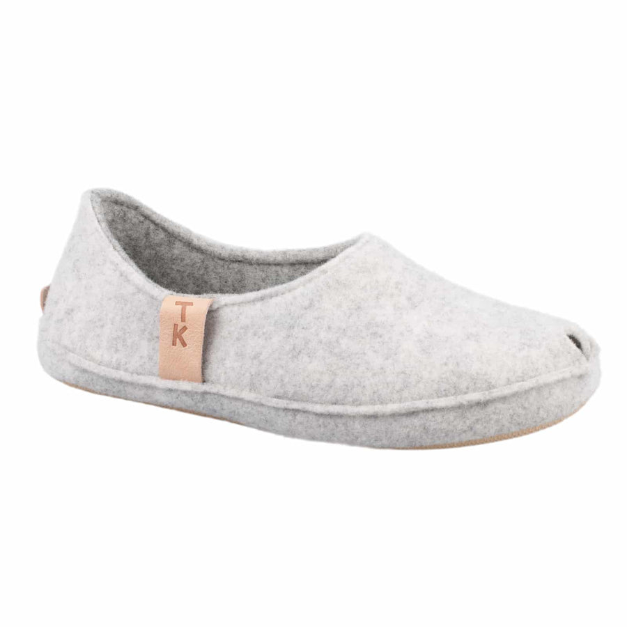 TOKU Budapest Slippers - Handmade Comfort with Natural Lamb Wool & Arch Support by Omaking at www.brixbailey.com