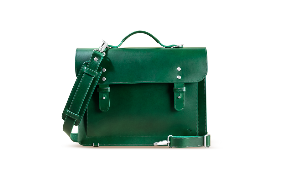 Great Sack Leather Satchel – Timeless Elegance & Functionality by Craftory at brixbailey.com