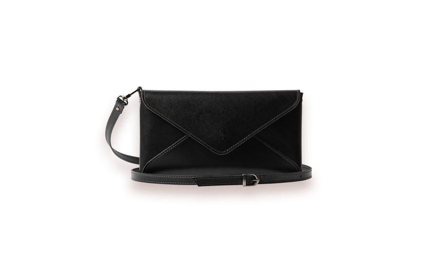 Minimalist Model Leather Clutch – Timeless & Versatile Design by Craftory at brixbailey.com