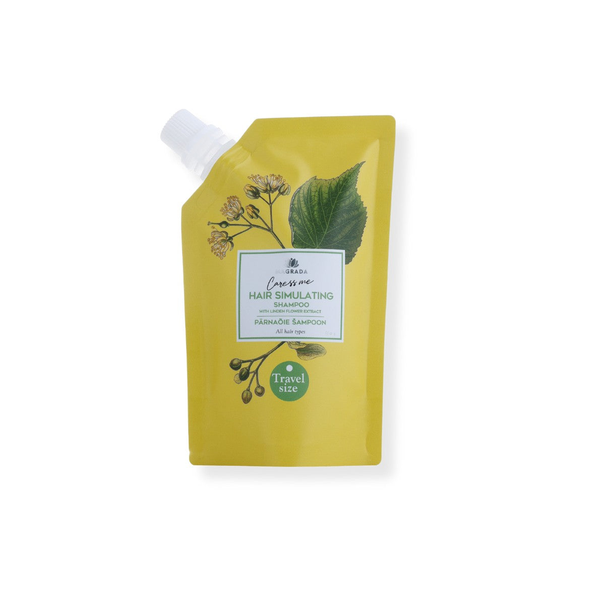 Take Summer with You! Award-Winning Linden Flower Shampoo in Travel Size - Healthy Hair On-the-Go by Magrada Organic Cosmetics at www.brixbailey.com