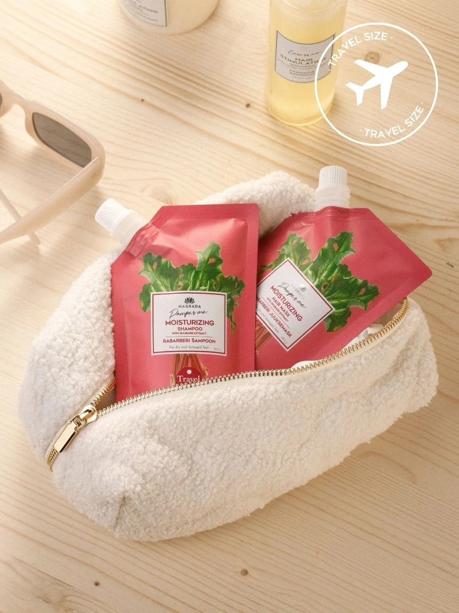 Perfect for Daily Use Rhubarb Hair Mask - Deep Moisturizing & Shine Enhancer by Magrada Organic Cosmetics at www.brixbailey.com