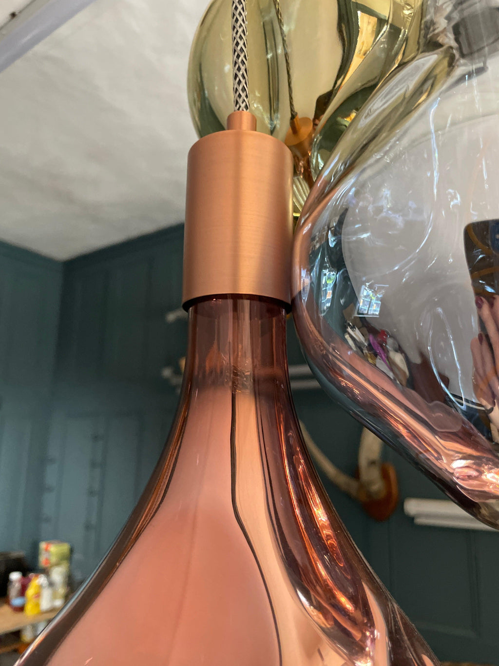 Triple Evo Cluster Pendant Light Tri-Colour