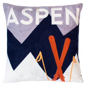 Aspen Needlepoint Cushion