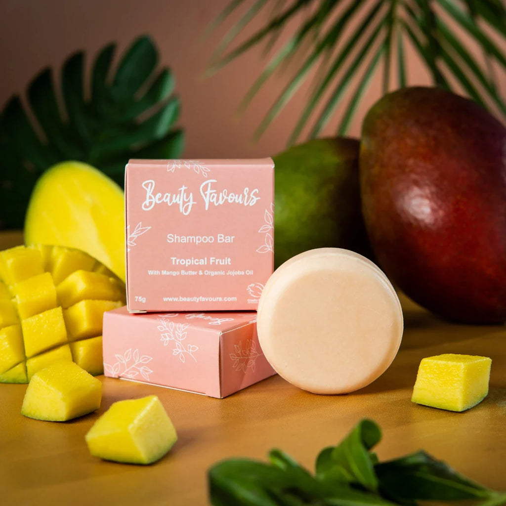 Tropical Fruit Mango Butter & Jojoba Oil Shampoo Bar