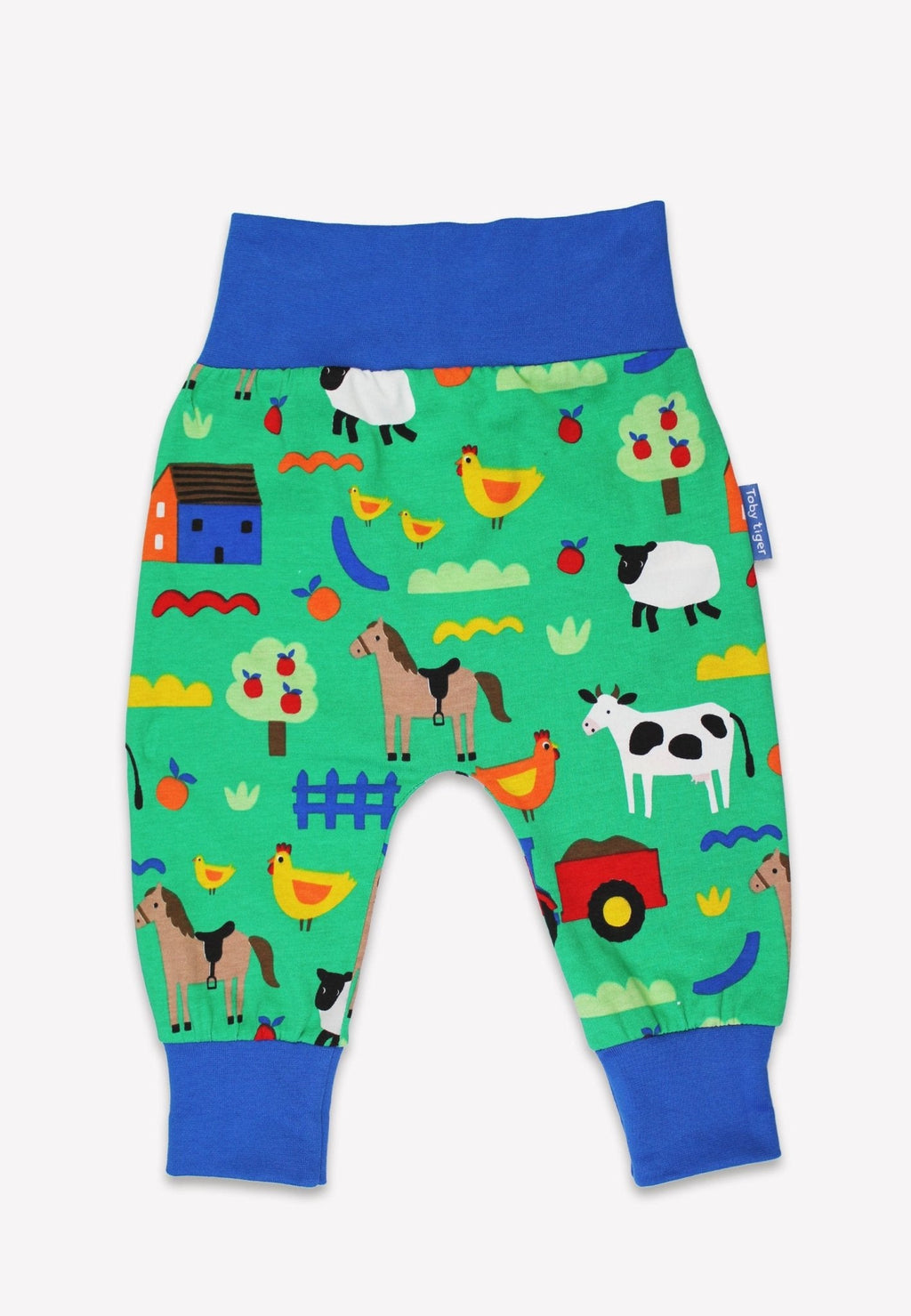 Organic Hillside Print Yoga Pants for Baby