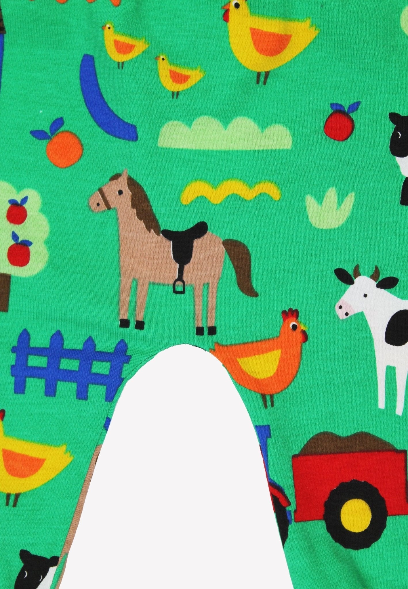 Organic Hillside Print Yoga Pants for Baby