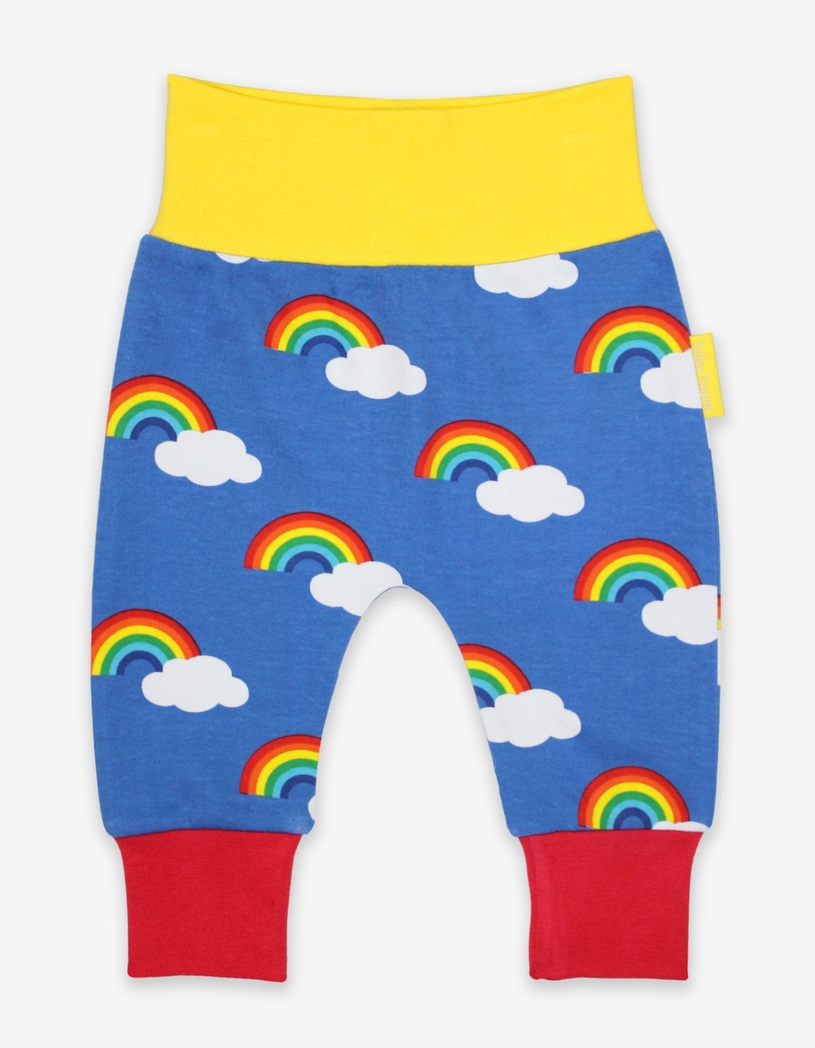 Organic Multi Rainbow Yoga Pants for Kids
