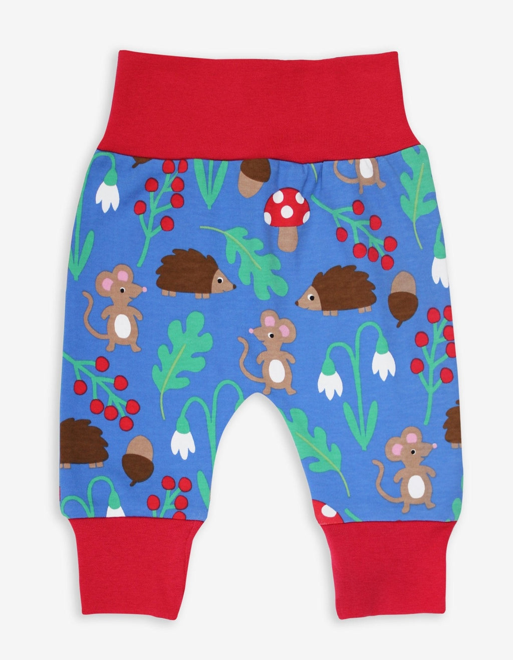 Organic Woodland Print Yoga Pants for Kids