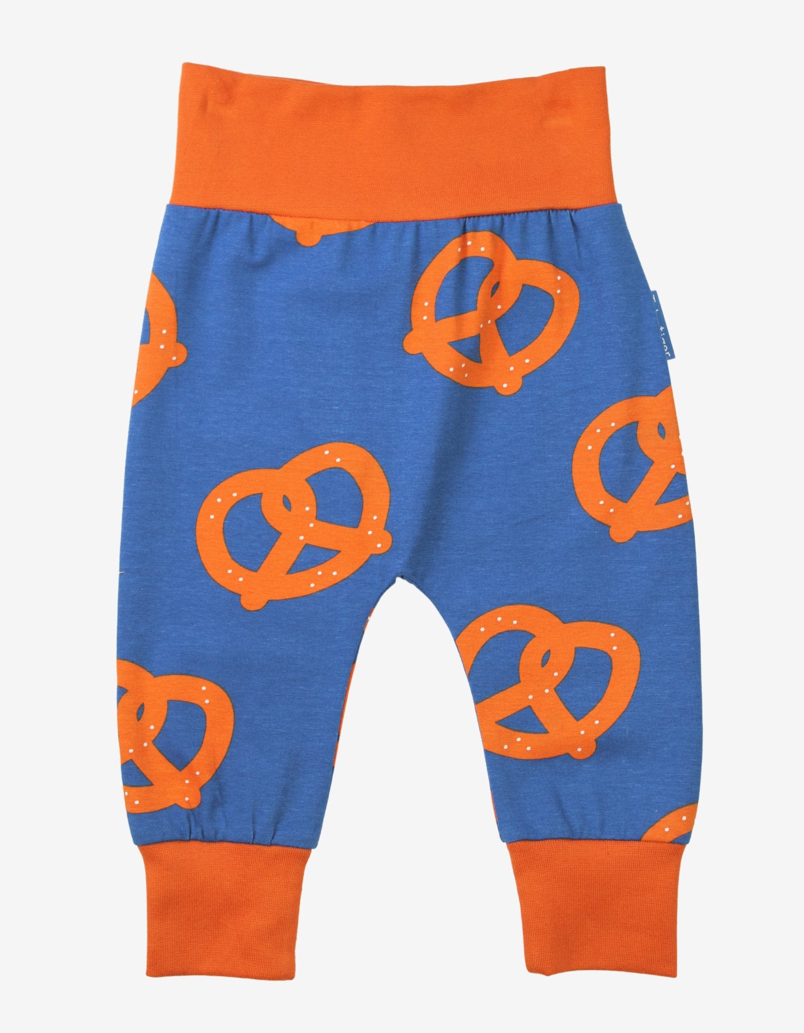 Organic Pretzel Print Yoga Pants for Kids