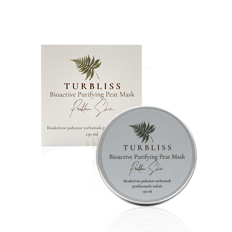 Bioactive Peat Mask for Acne & Sensitive Skin – Deep Cleansing & Soothing by Turbliss at www.brixbailey.com