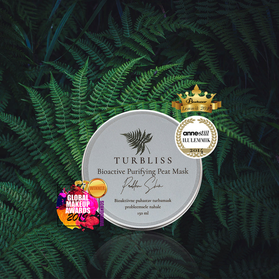 Bioactive Purifying Peat Mask – Soothes & Balances Problematic Skin by Turbliss at www.brixbailey.com