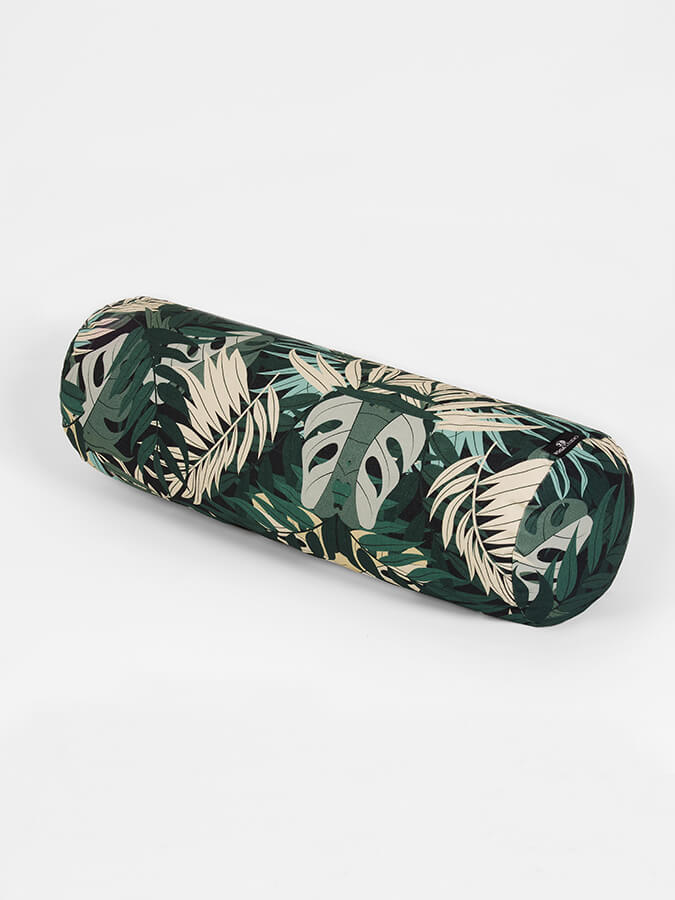 Yoga Studio Organic Buckwheat Floral Meditation Bolster Cushion