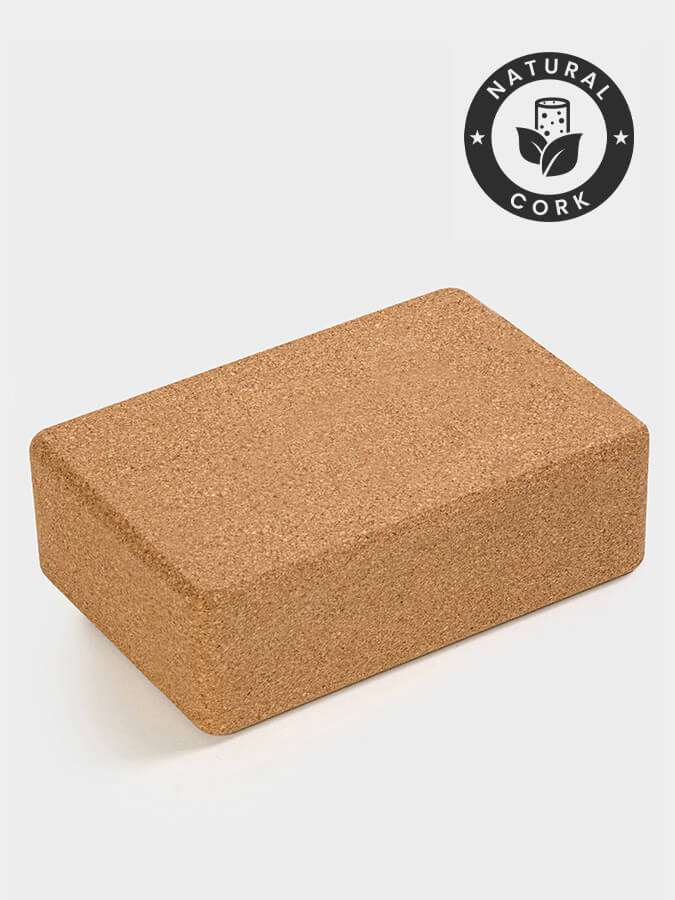 Yoga Studio Large Cork Yoga Brick (Unbranded)