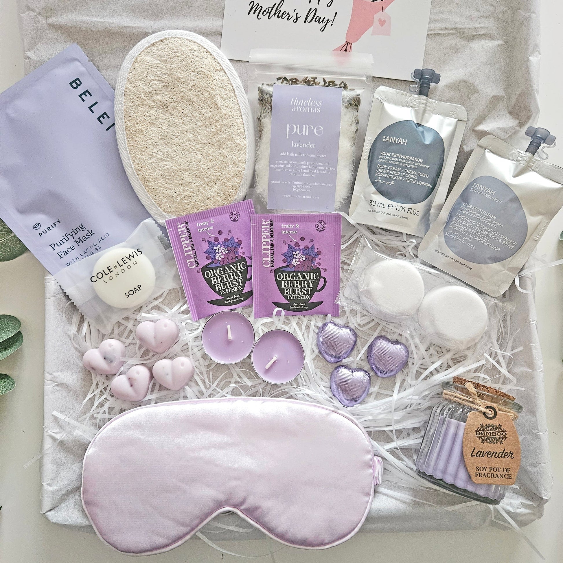 Ultimate Relaxation Self Care Box with Spa Essentials and Luxury Treats