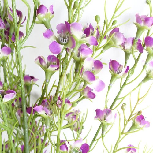 100cm Purple Artificial Foliage with Small Flowers