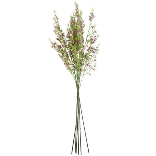 100cm Purple Artificial Foliage with Small Flowers