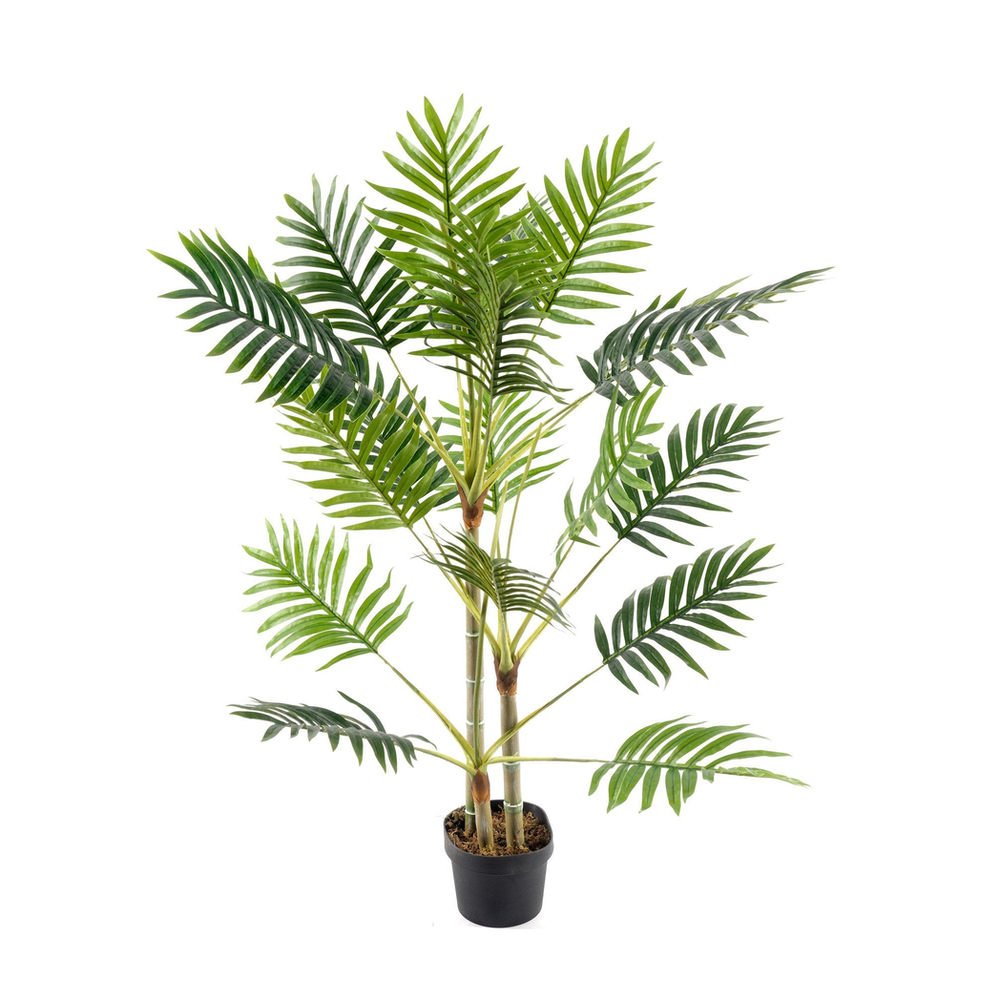 100cm Realistic Palm Tree Indoor Outdoor Artificial Plant