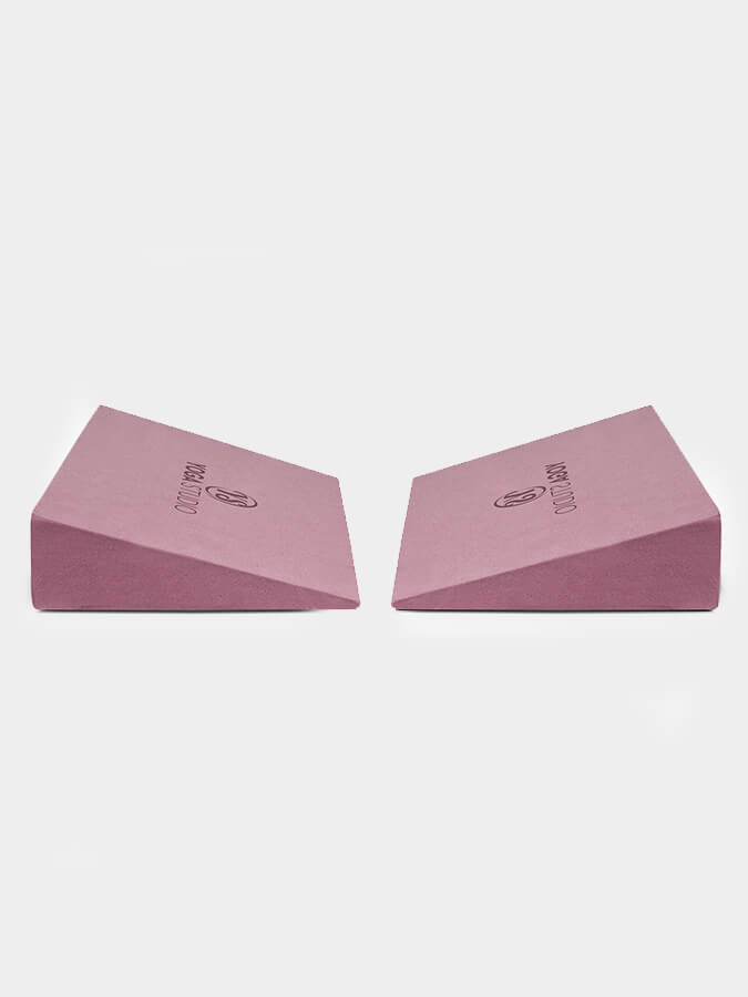 Yoga Studio EVA Foam Wedges Twin Pack Pair