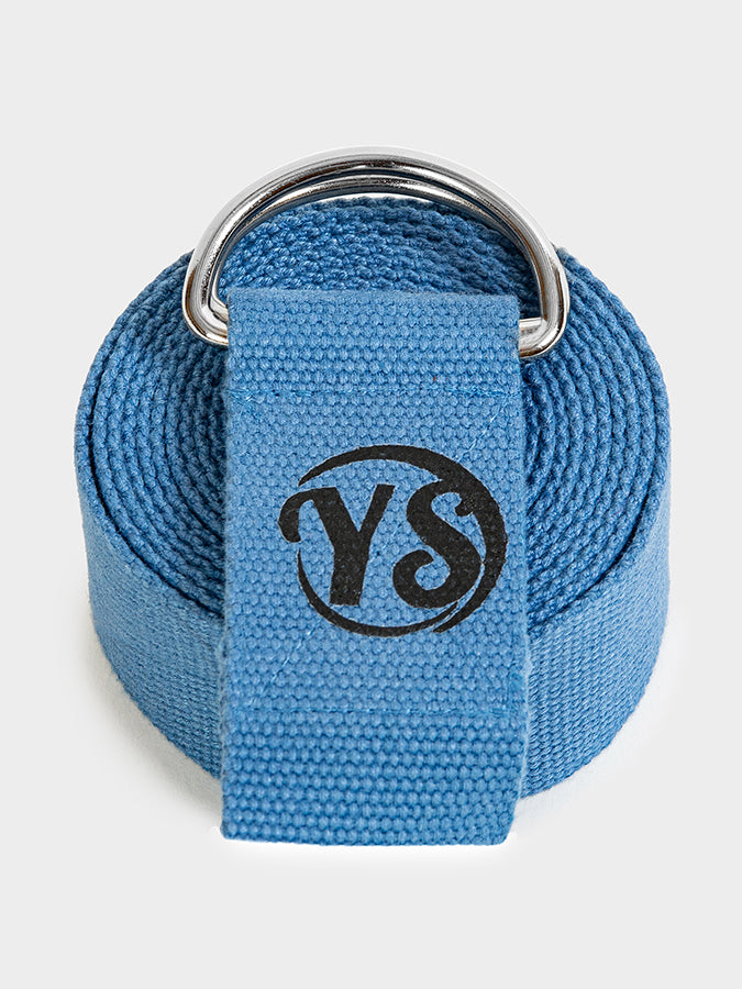 Yoga Studio GOTS Organic Cotton D-Ring 2.5m Yoga Belt Strap
