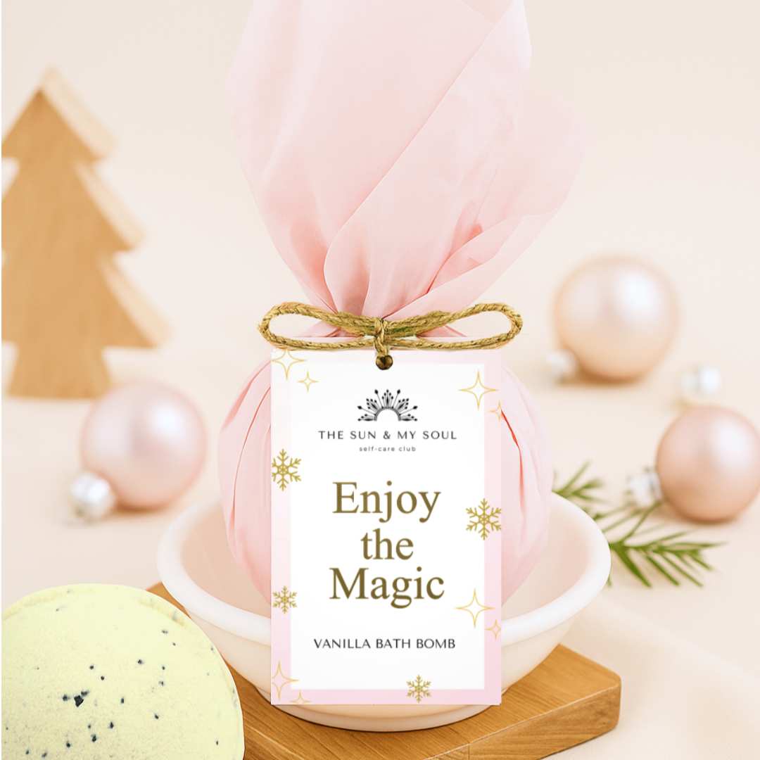 Magic Christmas Bath Bomb in Vanilla Scent