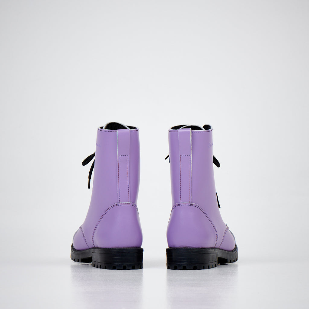 511 Purple Leather Boots – Stylish & Durable All-Season Wear by Samelin at www.brixbailey.com