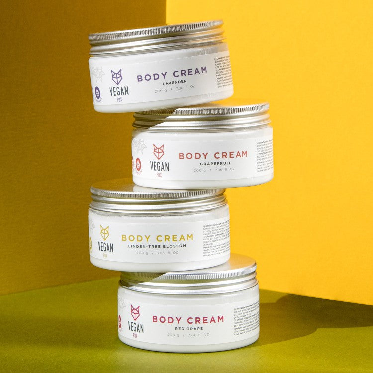 Grapefruit Body Cream – Vegan, Moisturizing & Vitamin-Rich by Vegan Fox at www.brixbailey.com