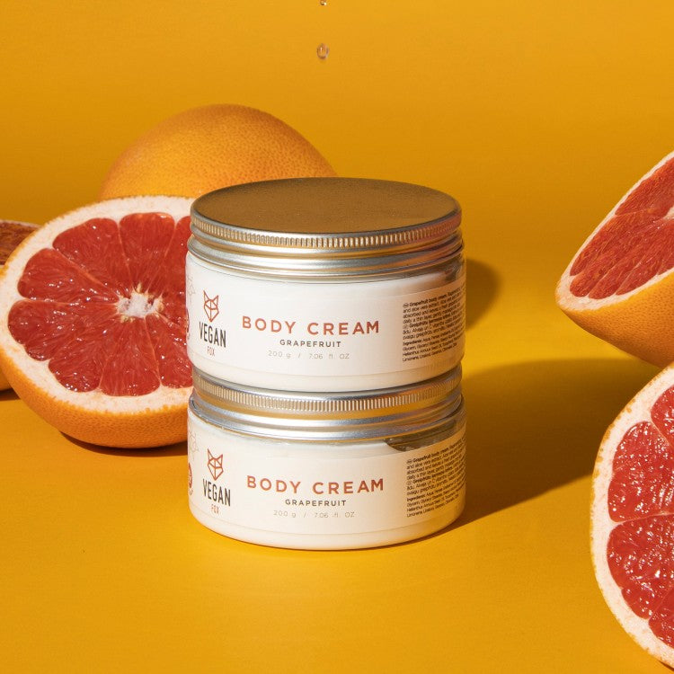 Vegan Fox Grapefruit Body Cream – Nourishing & Refreshing by Vegan Fox at www.brixbailey.com