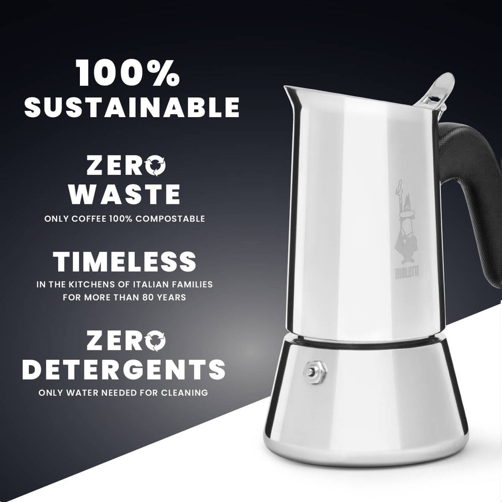 Venus Induction Stovetop Coffee Maker