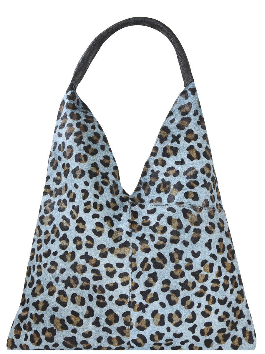 Brix + Bailey Blue Leather Boho Bag – Eco-Friendly & Stylish by Brix + Bailey at brixbailey.com