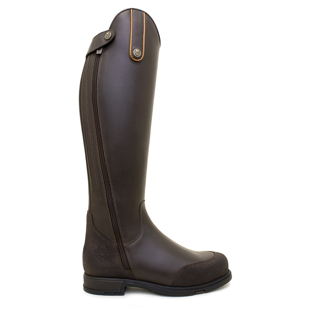 Storm Waterproof Long Riding Boots in Brown
