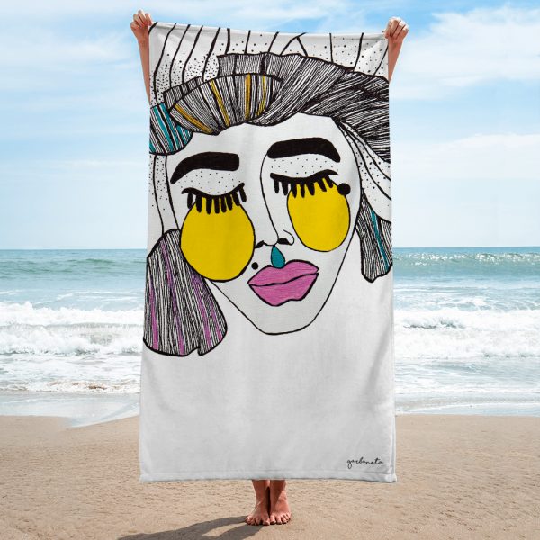 Towel Veronika - White