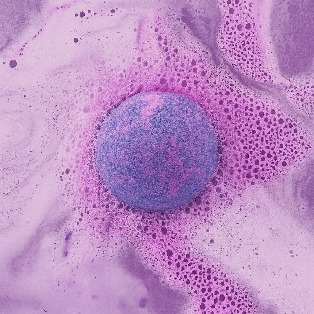 Yorkshire Violet Birthday Bath Bomb