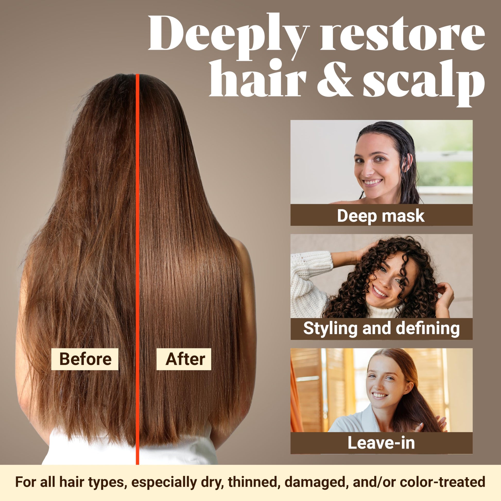 Vital Strands 100% Organic Raw Batana Oil for Hair Growth – All Hair Types – 2oz Glass Jar