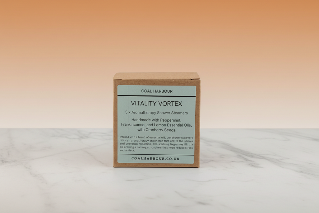 Shower Steamers Pack of 5 with Peppermint and Frankincense