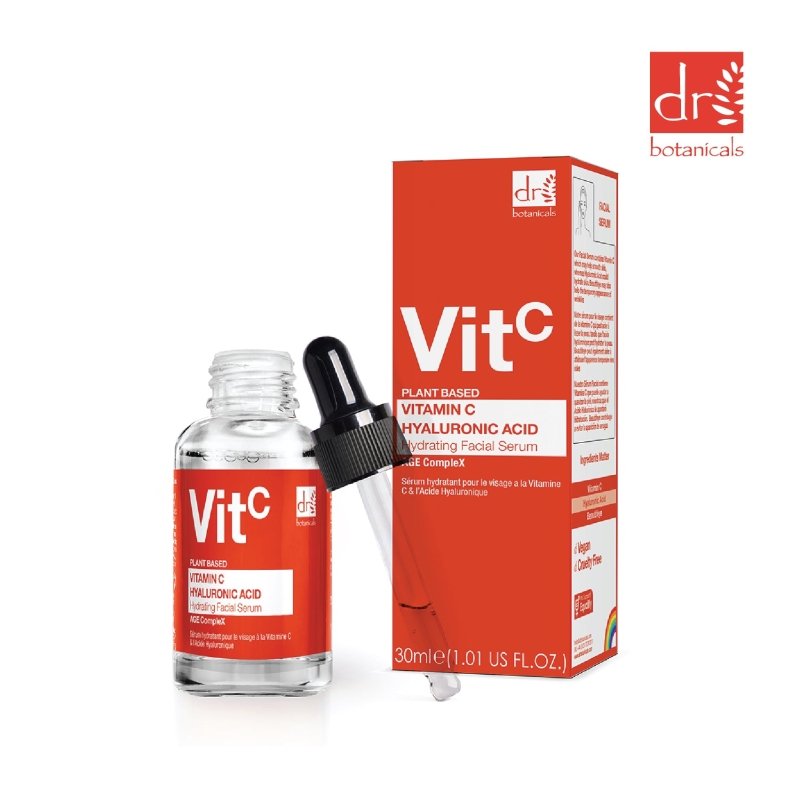 Vitamin C Hyaluronic Acid Anti-Ageing Serum and Brightening Moisturiser Duo