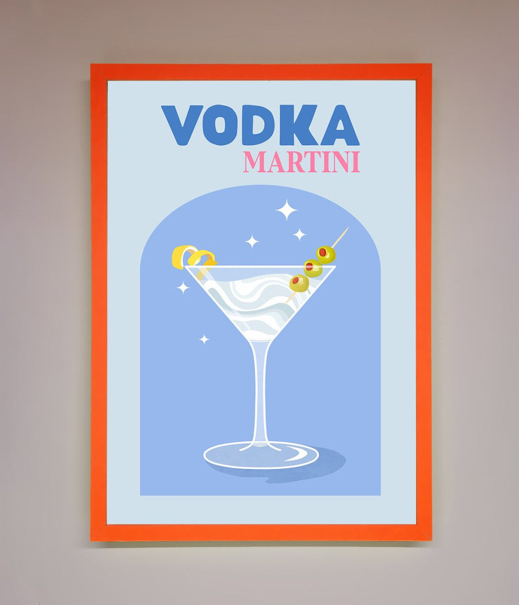 Vodka Martini Framed Wall Art