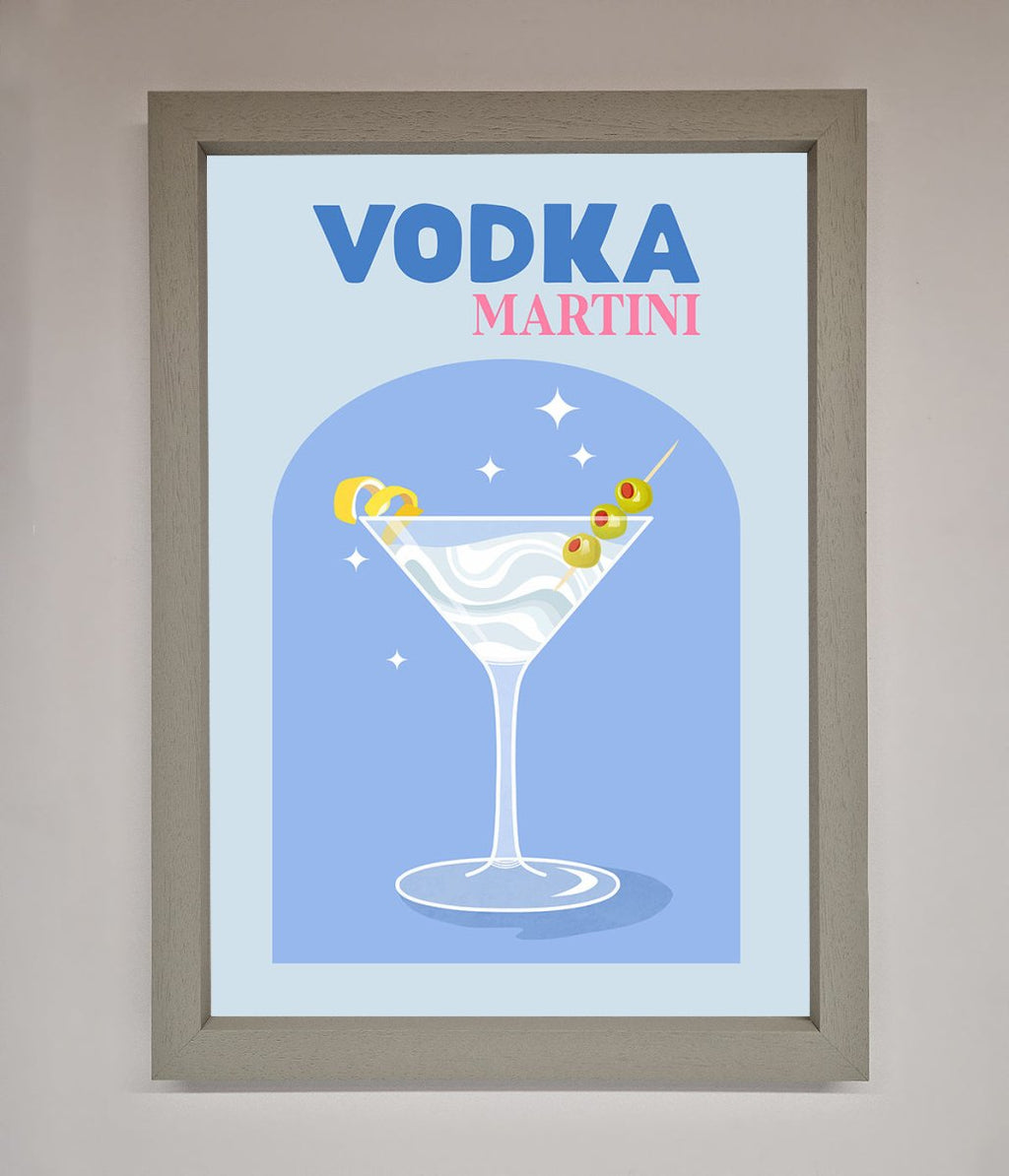 Vodka Martini Framed Wall Art