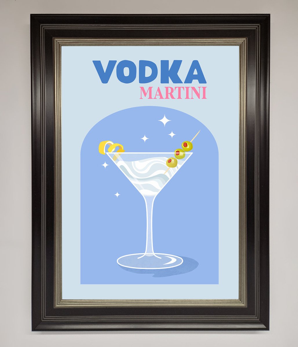 Vodka Martini Framed Wall Art