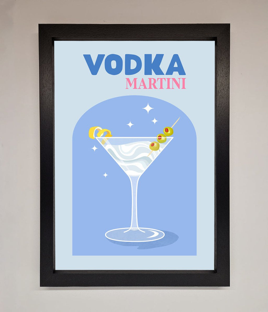 Vodka Martini Framed Wall Art