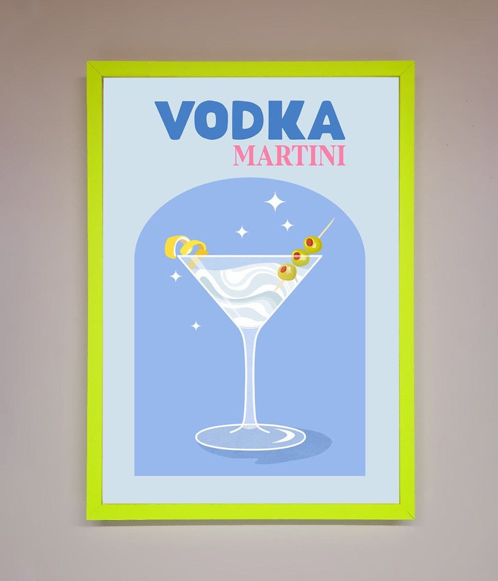 Vodka Martini Framed Wall Art