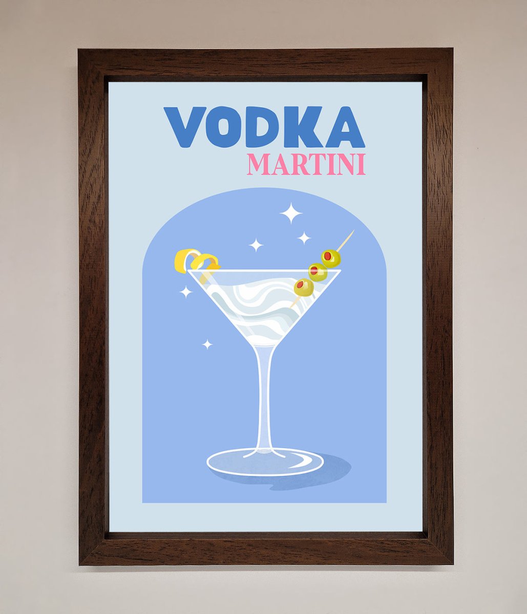 Vodka Martini Framed Wall Art