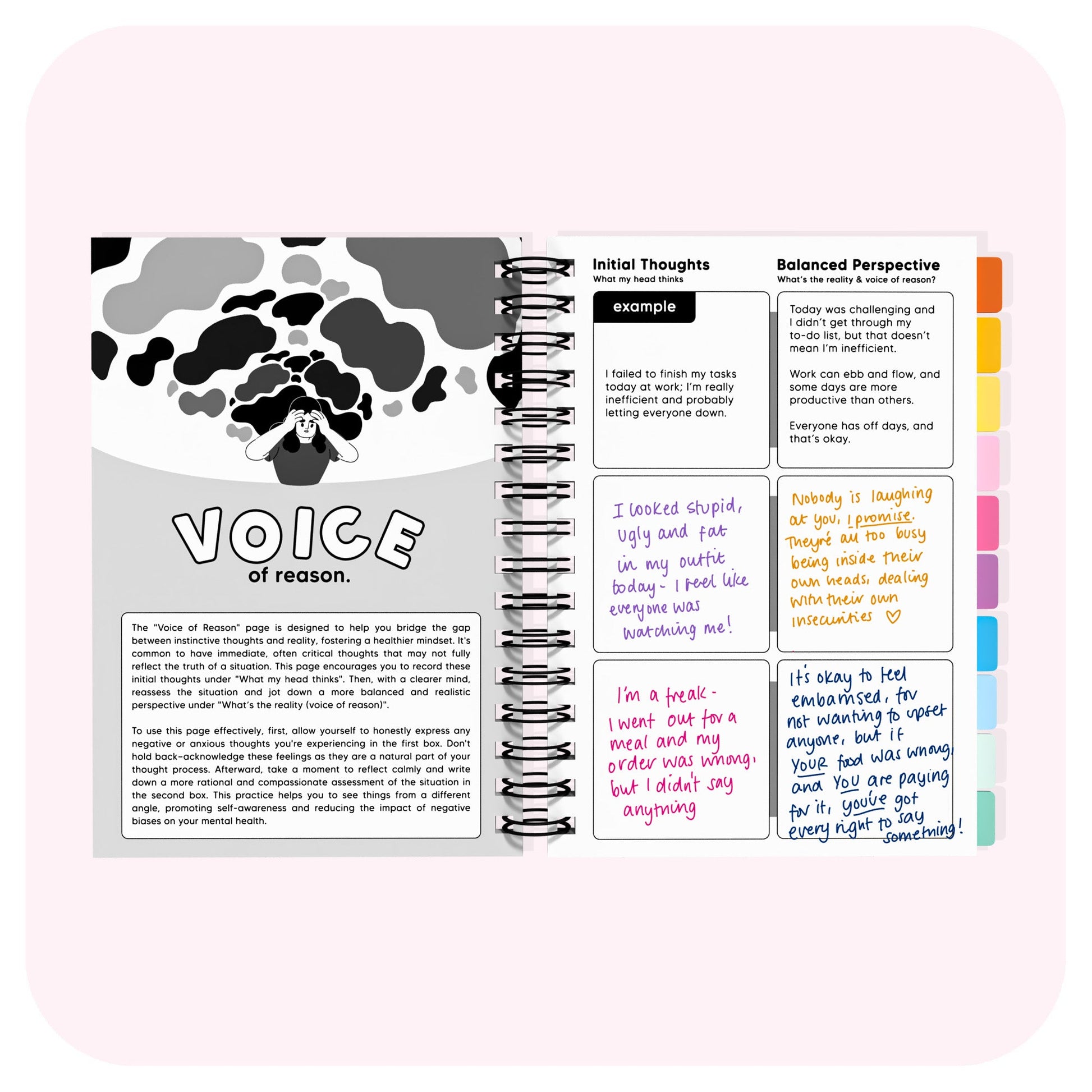 Anxiety Spiral Journal